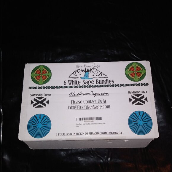 6 white sage bundles (blue river sage) - Picture 1 of 4